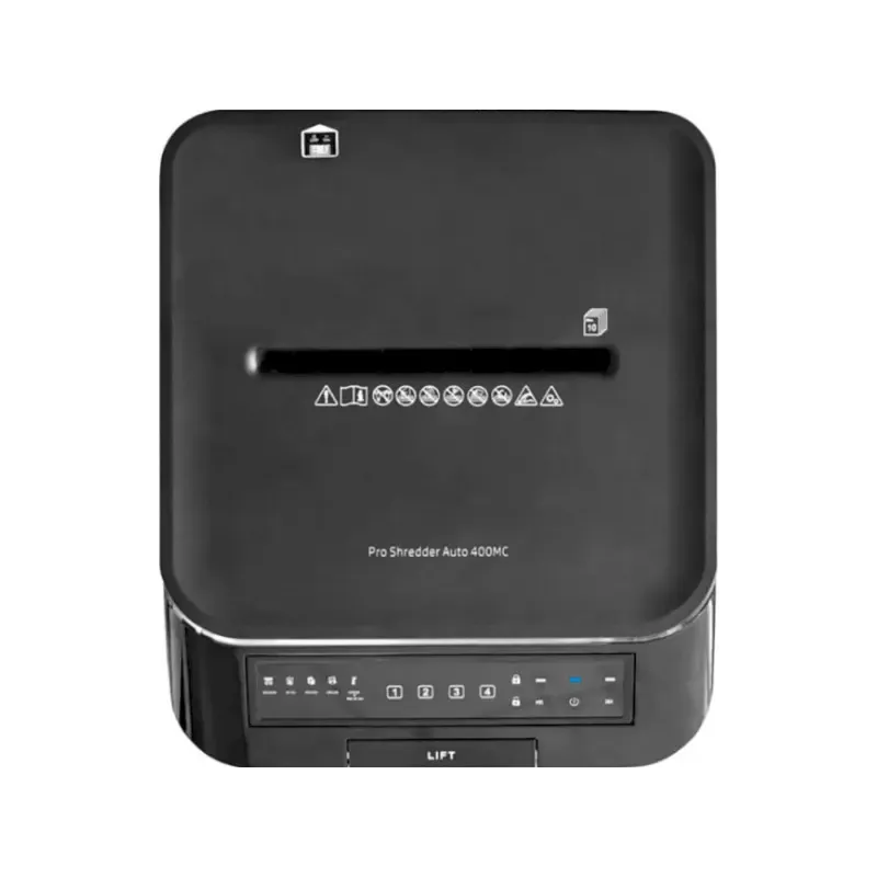 Шредер HP Pro Shredder Auto 400MC (2x12) Black (2823)