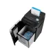 Шредер HP Pro Shredder Auto 400MC (2x12) Black (2823)
