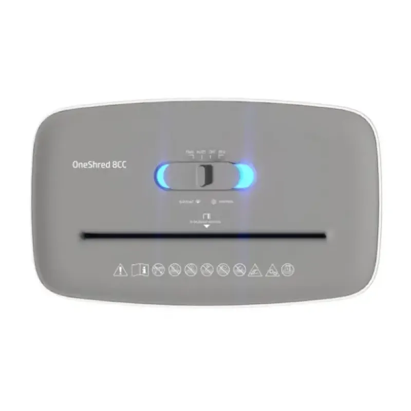 Шредер HP OneShred 8CC P-4 Black (2826)