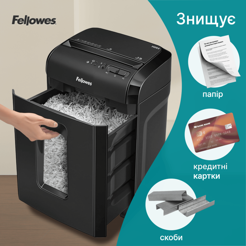 Шредер Fellowes Powershred 10M (46306) (F.U4630601)