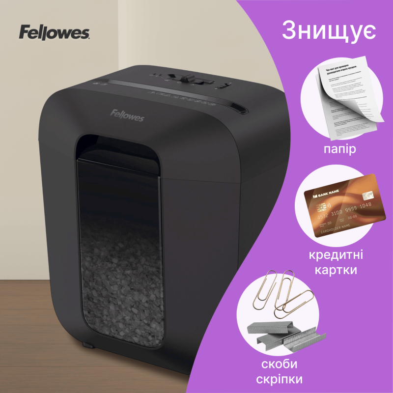 Шредер Fellowes LX25M Mini-Cut (f.U4170601)