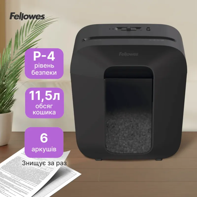 Шредер Fellowes LX25M Mini-Cut (f.U4170601)