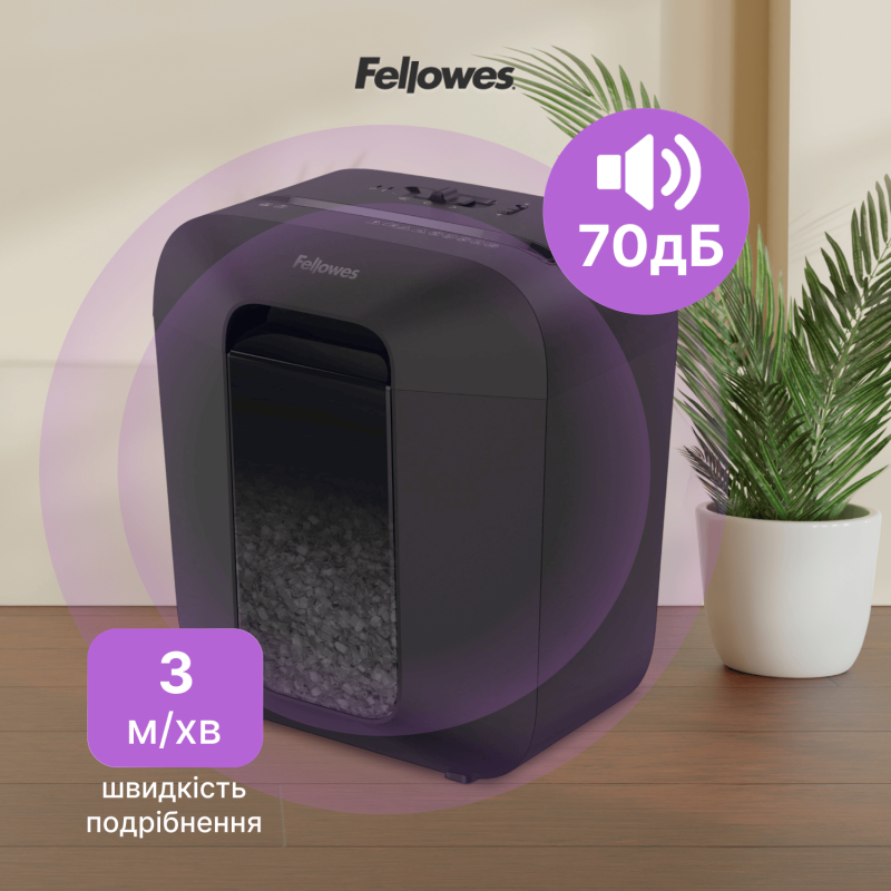 Шредер Fellowes LX25M Mini-Cut (f.U4170601)
