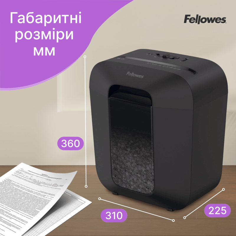 Шредер Fellowes LX25M Mini-Cut (f.U4170601)