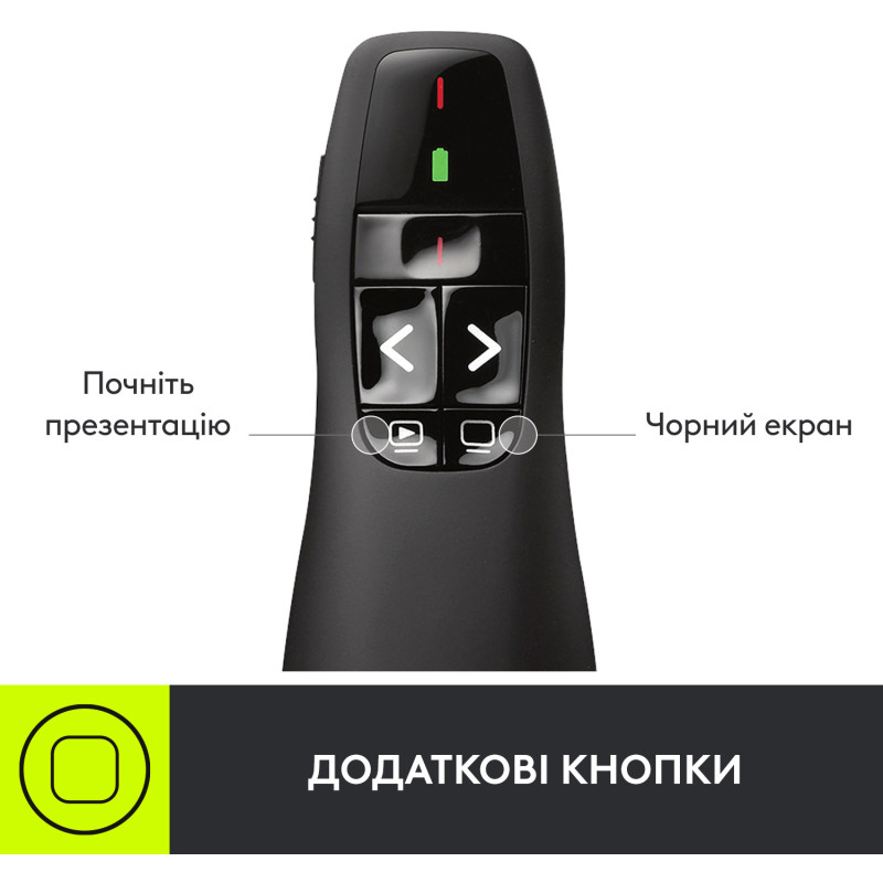 Logitech Wireless Presenter R400 (910-001356)