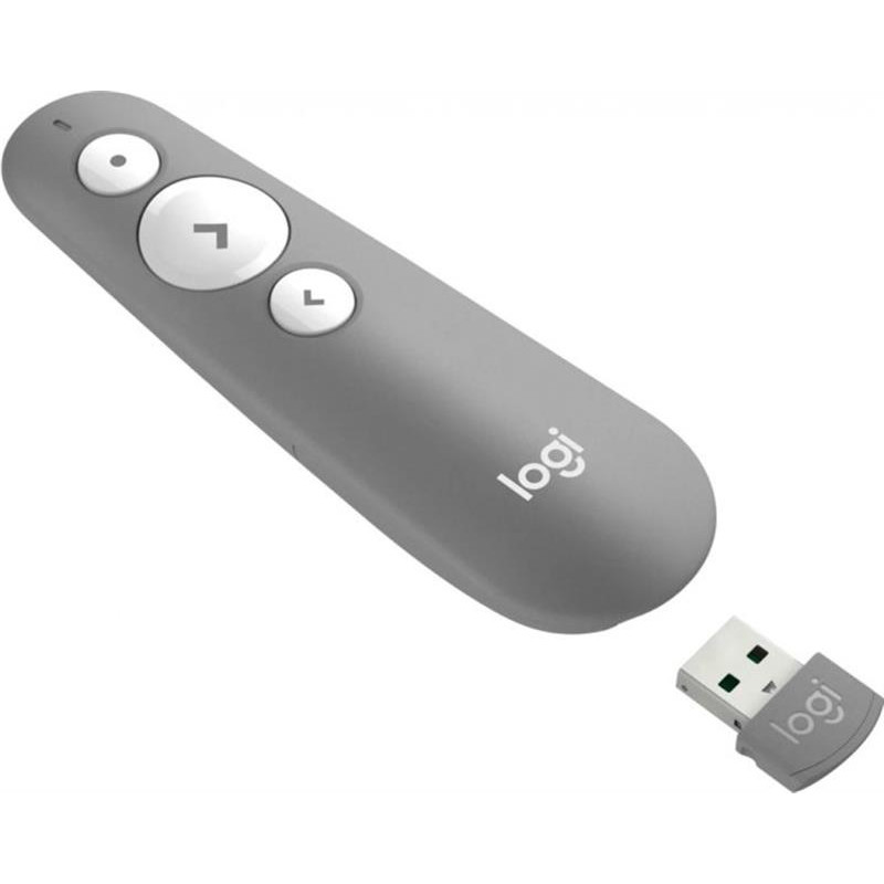 Logitech R500s Bluetooth Presentation Remote Mid Gray (910-006520)