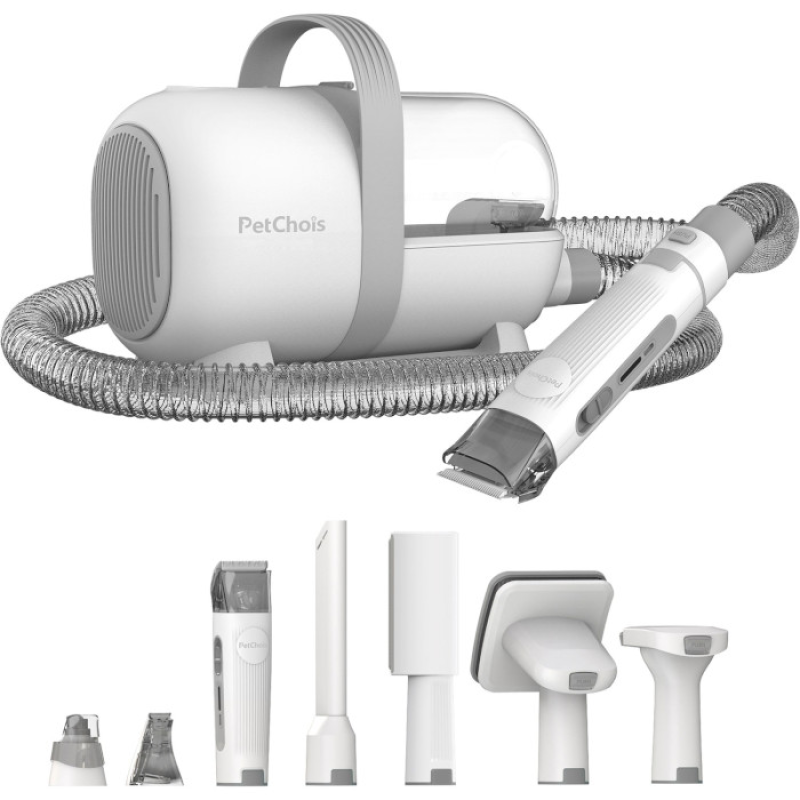 PETCHOIS Комплект для грумінгу GV1 Trimmer + Vacuum