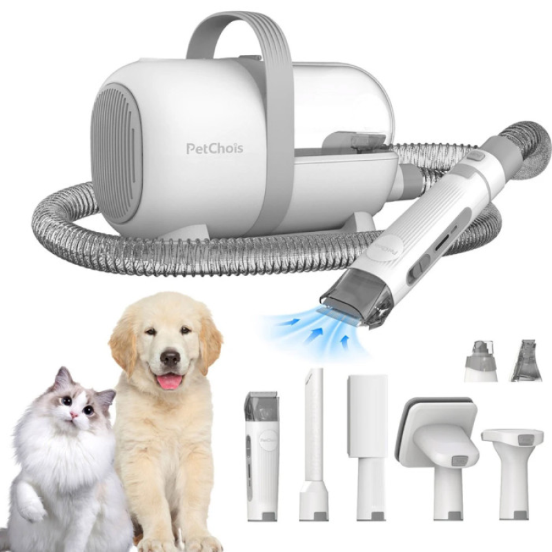 PETCHOIS Комплект для грумінгу GV1 Trimmer + Vacuum