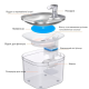 MOLLY&CODY WF040 Pet Water Fountain