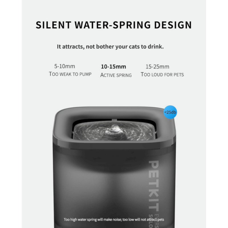 Petkit Eversweet Solo SE Smart Pet Drinking Fountain Dark Gray P4103S