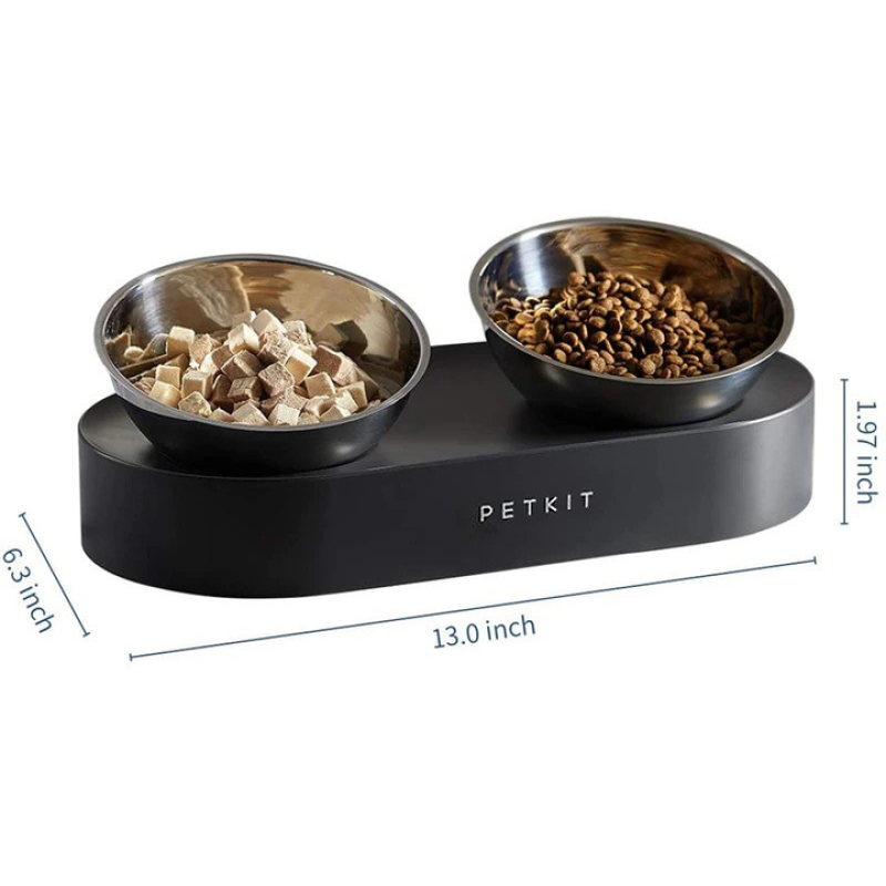 Petkit Fresh Nano-Metal Pet Cat Two Bowl Stand (P5201)