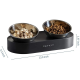 Petkit Fresh Nano-Metal Pet Cat Two Bowl Stand (P5201)