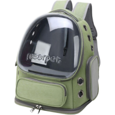 MOORPET Portable Double Shoulder Cat Green (5041)