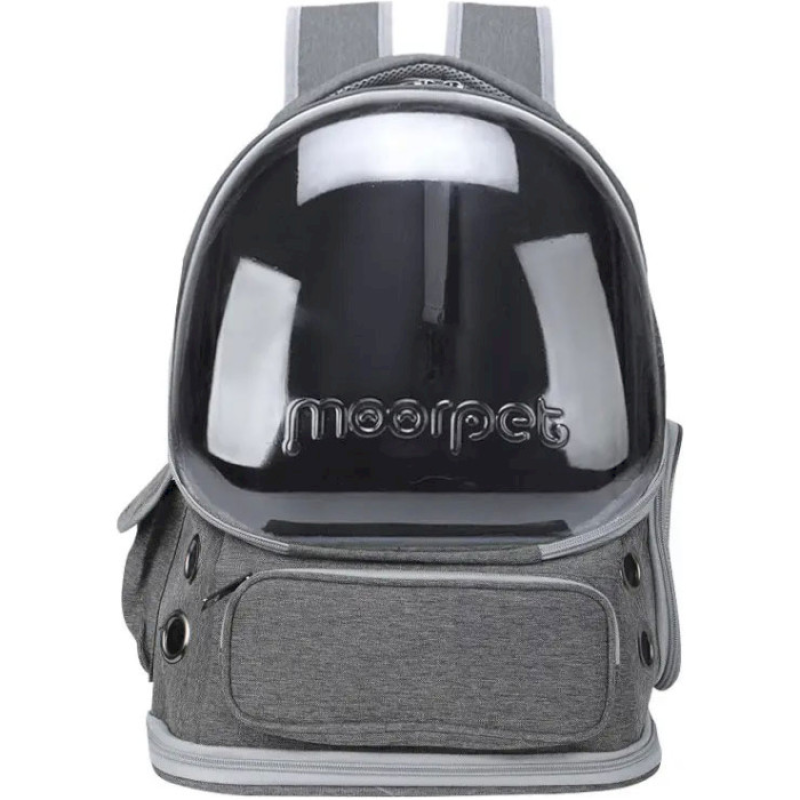 MOORPET Portable Double Shoulder Cat Gray (5042)