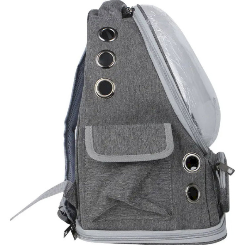 MOORPET Portable Double Shoulder Cat Gray (5042)
