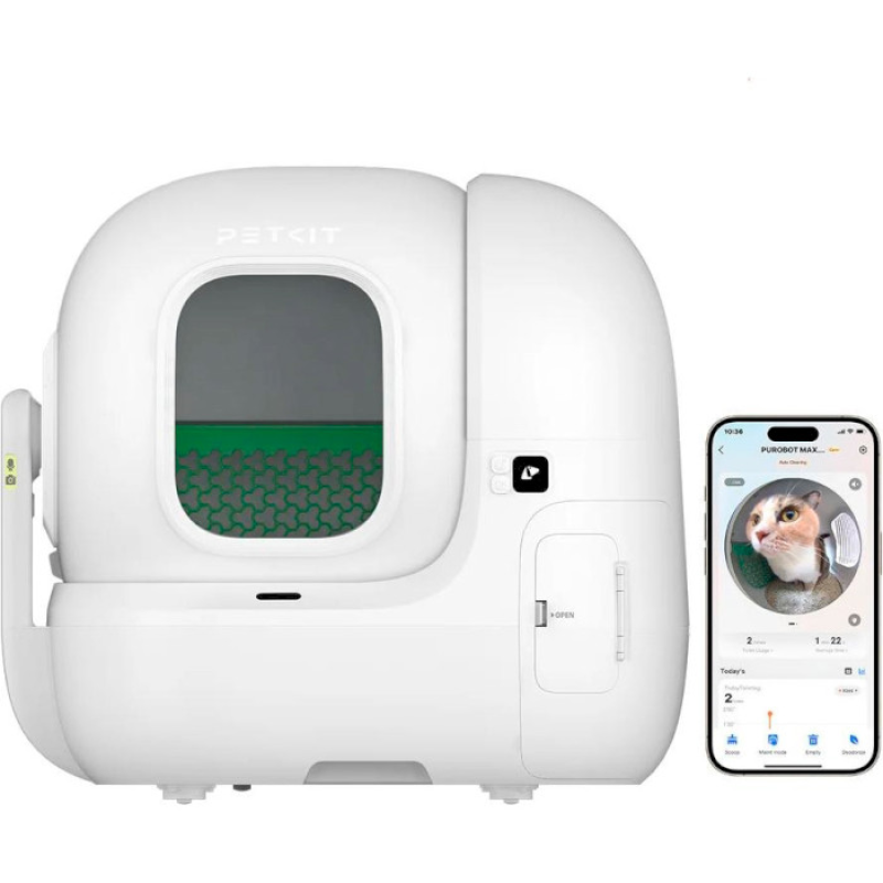 Petkit Смарт автоматичний лоток Purobot Max Pro with Camera (P9904)