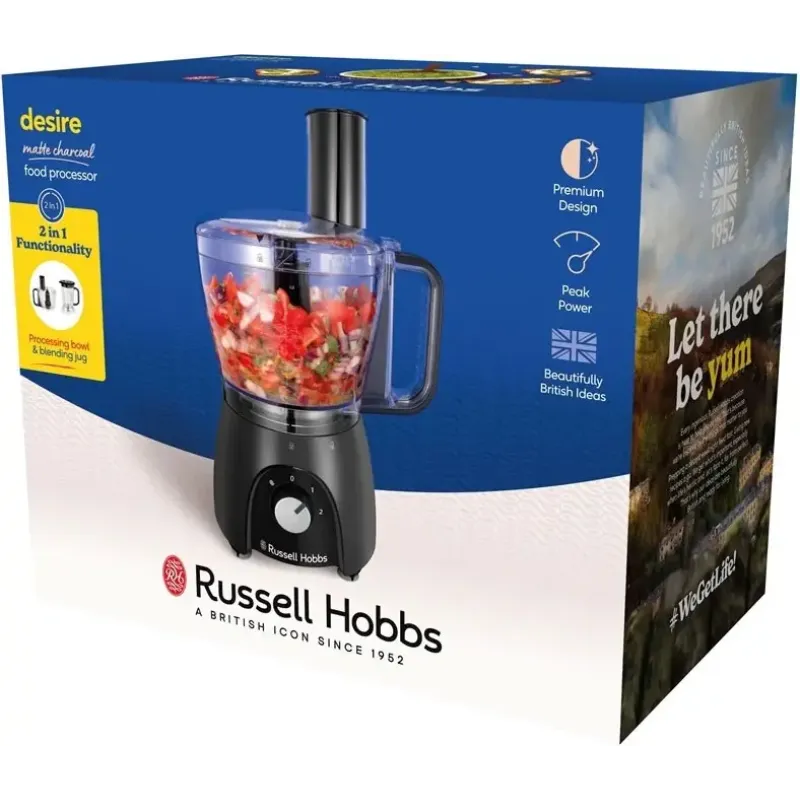 Кухонная машина Russell Hobbs 27111-56 Matte Charcoal