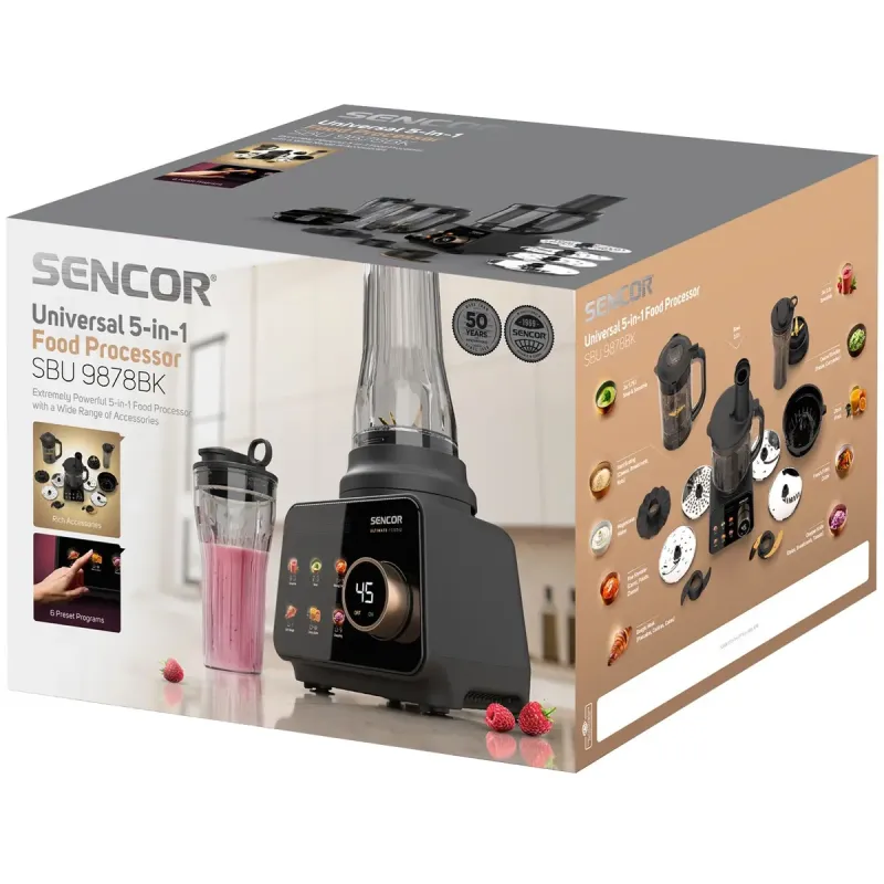 Кухонная машина Sencor SBU 9878BK