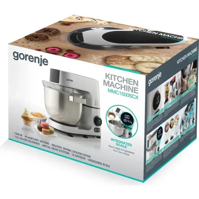 Кухонная машина Gorenje MMC1500SCX