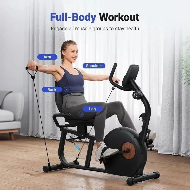 Велотренажер MERACH MR-S23B1-EU Recumbent bike