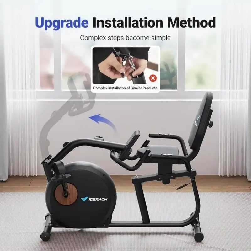 Велотренажер MERACH MR-S23B1-EU Recumbent bike