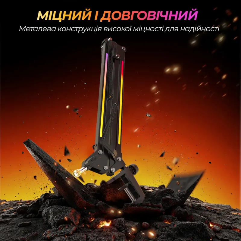 Аксесуар для мікрофону Fifine BM38 Black RGB