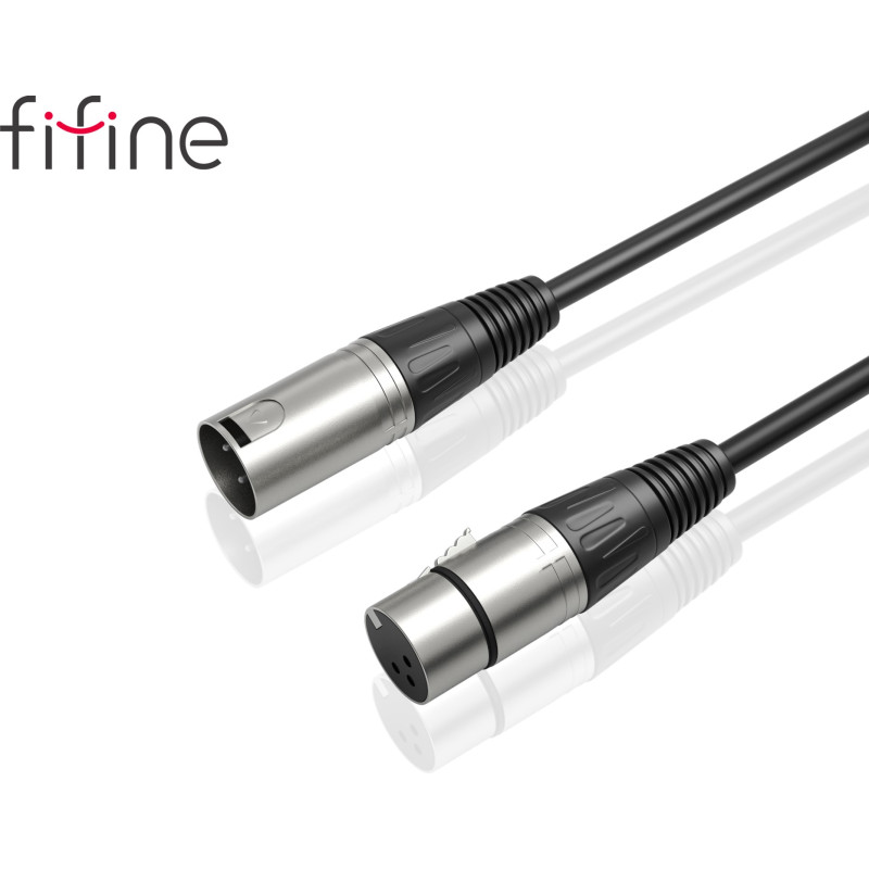 Аксесуар для мікрофону Fifine L9 XLR Male to Female 3 м