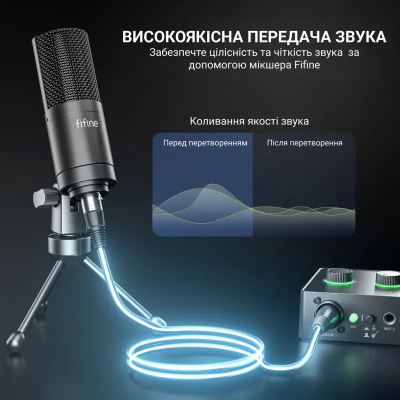 Аксессуар для микрофона Fifine L9 XLR Male to Female 3 м