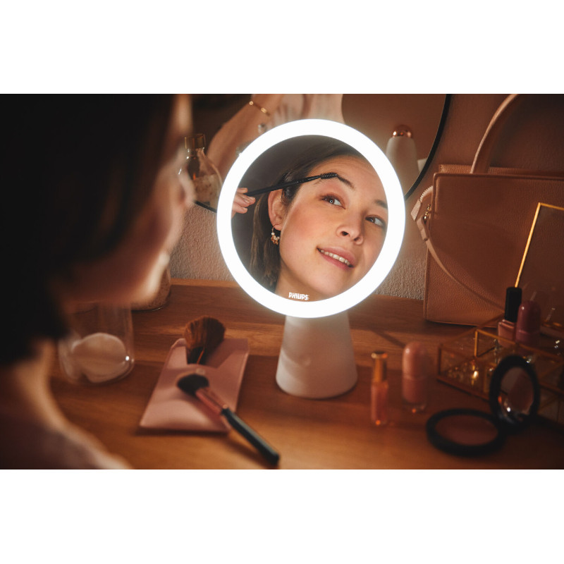Зеркало  косметическое Philips Дзеркало косметичне Mirror 4.5w, 5000/4000/3000K, USB, білий (929003195007)