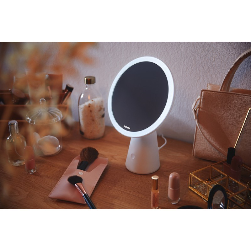 Зеркало  косметическое Philips Дзеркало косметичне Mirror 4.5w, 5000/4000/3000K, USB, білий (929003195007)