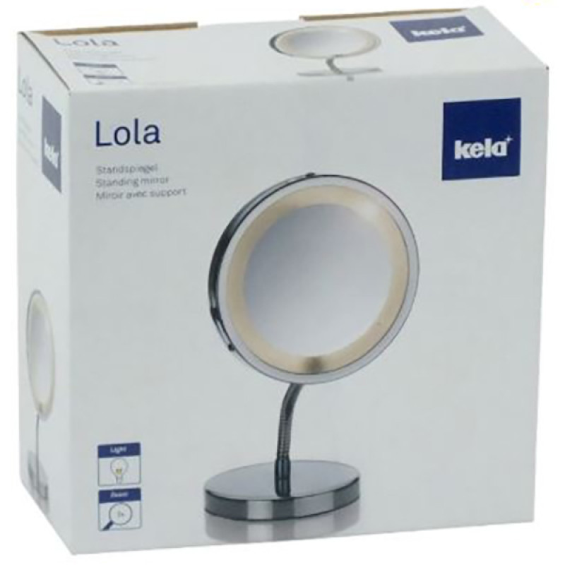 Зеркало  косметическое KELA Lola, 27,5х15 см (21496)
