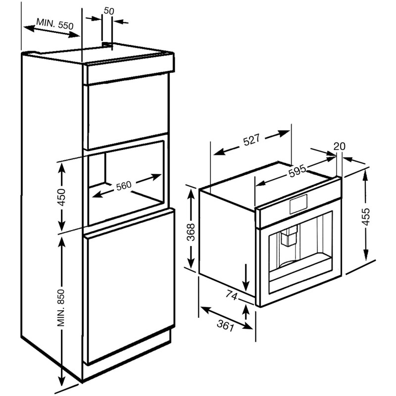 SMEG CMS8451P