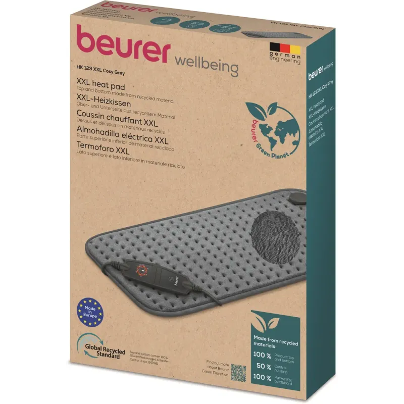 Электрогрелка Beurer HK 123 XXL Green Planet (HK_123_XXL_GREEN_PLANET)