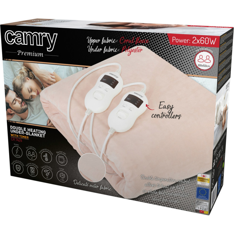 Электрогрелка Camry CR7424