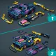 Конструктор LEGO Technic Тюиінг-гараж с автомобилем Ford Mustang GT 42236