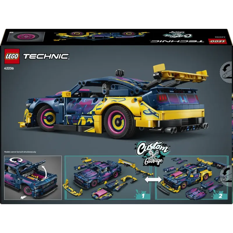 Конструктор LEGO Technic Тюиінг-гараж с автомобилем Ford Mustang GT 42236