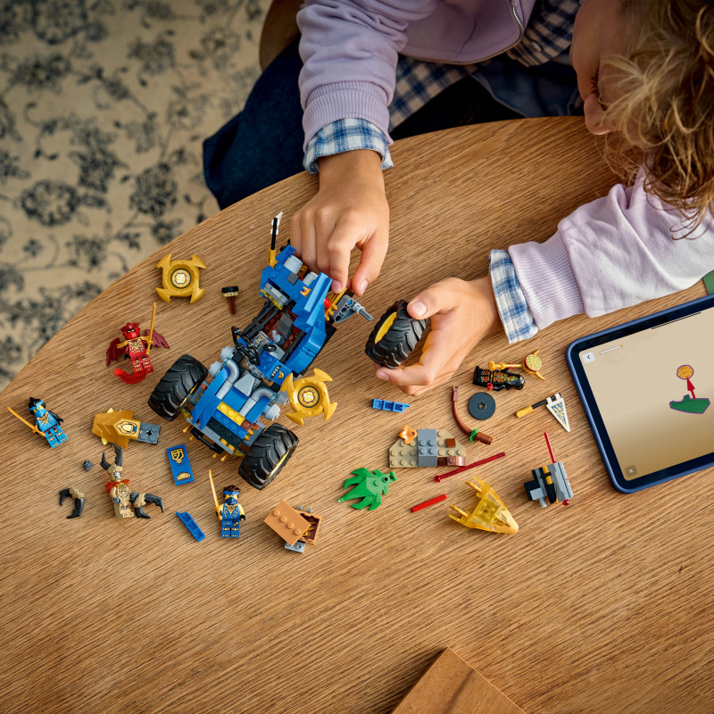 Конструктор LEGO Ninjago Автомобіль-трансформер Джея (71856)