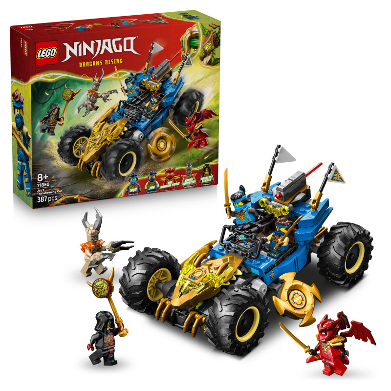 Конструктор LEGO Ninjago Автомобіль-трансформер Джея (71856)