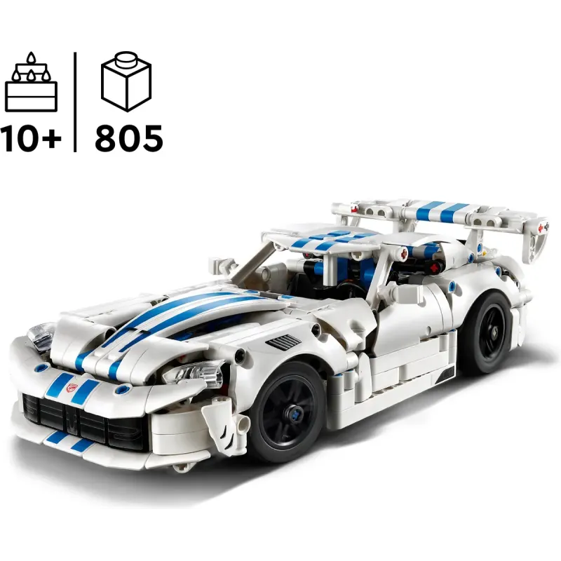 Конструктор LEGO Technic Спортивный автомобиль Dodge Viper GTS-R 42234