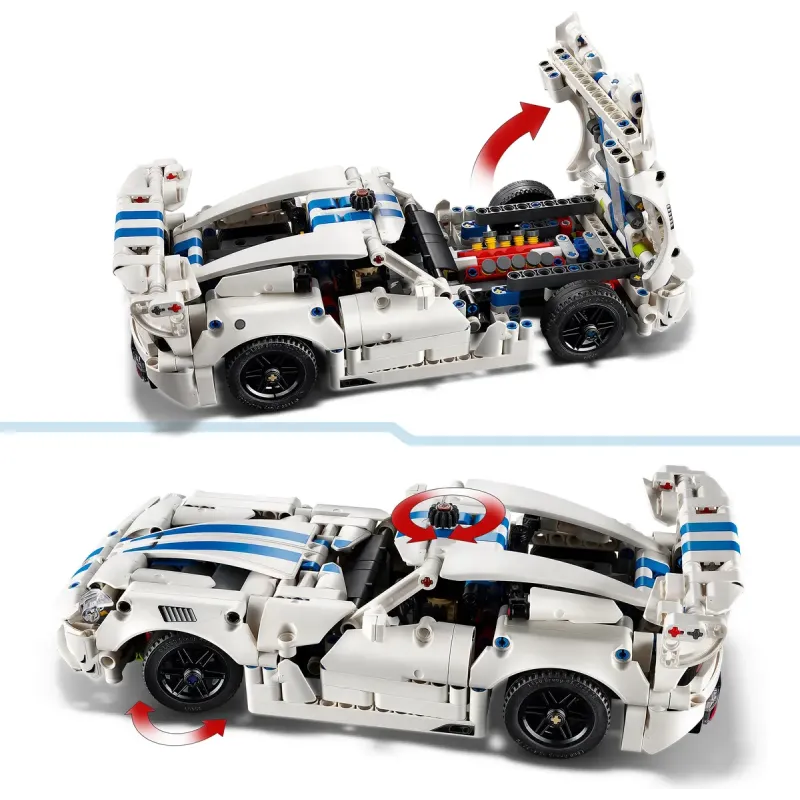 Конструктор LEGO Technic Спортивный автомобиль Dodge Viper GTS-R 42234
