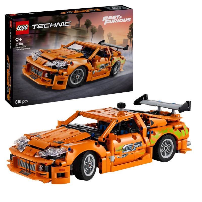 Конструктор LEGO Technic Fast and Furious Toyota Supra MK4 (42204)