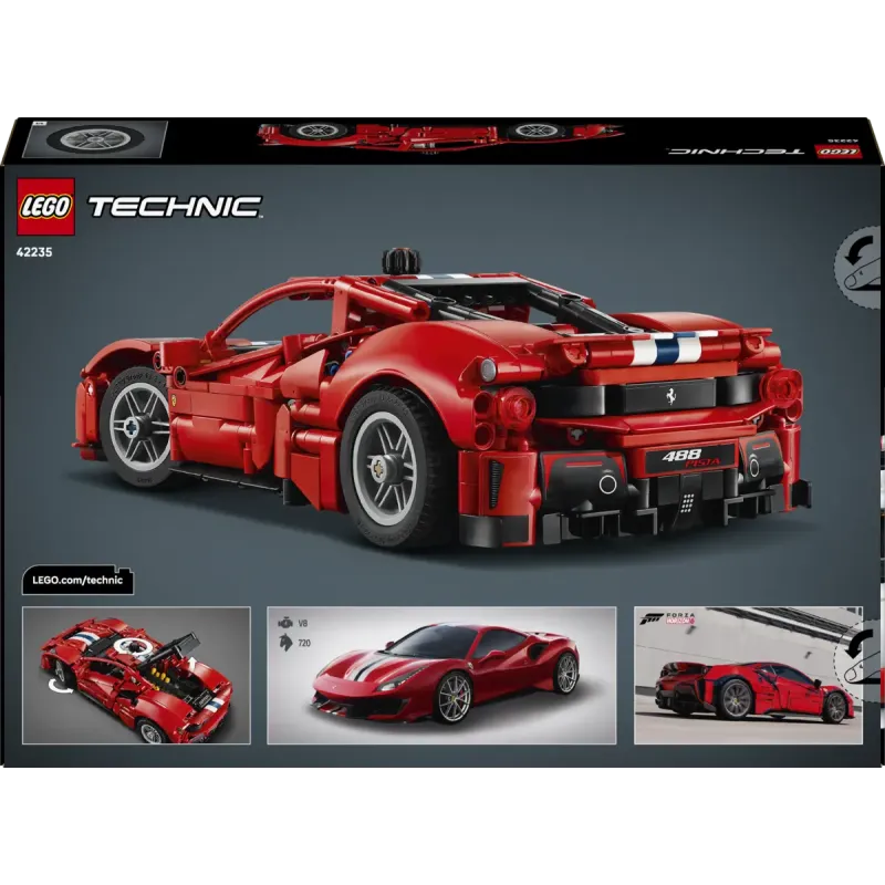 Конструктор LEGO Technic Автомобіль Ferrari 488 Pista 42235