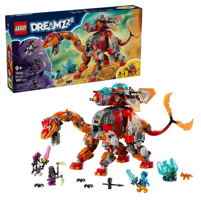 Конструктор LEGO DREAMZzz Джет-динозавр (71514)