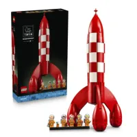 Конструктор LEGO Ideas Місячна ракета Tintin (21367)