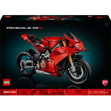 Конструктор LEGO Technic Мотоцикл Ducati Panigale V4 S 1603 деталі (42202)