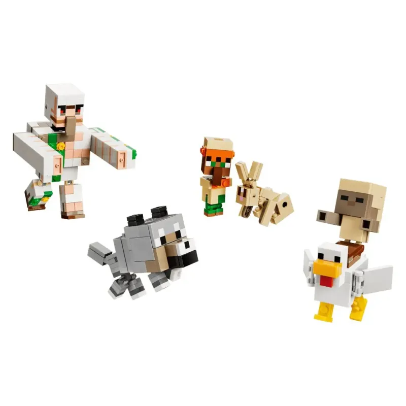 Конструктор LEGO Minecraft Курячий Жокей: атака у пустелі (21592)