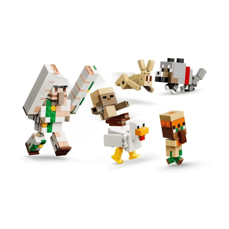 Конструктор LEGO Minecraft Курячий Жокей: атака у пустелі (21592)