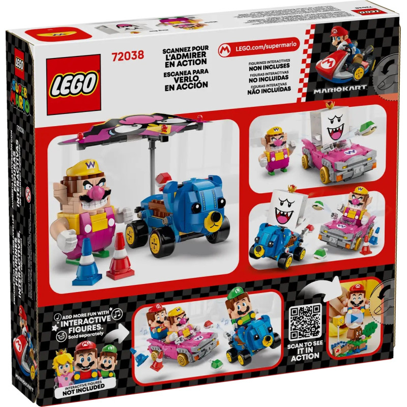 Конструктор LEGO Super Mario Mario Kart – Wario та King Boo (72038)