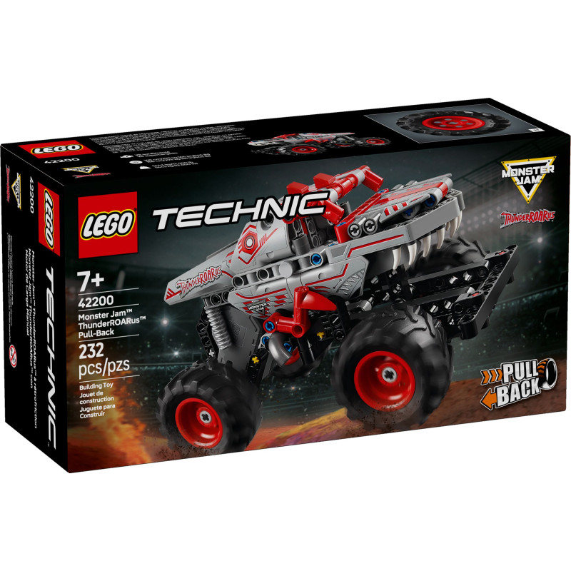 Конструктор LEGO Technic Monster Jam ThunderROARus з інерційним двигуном (42200)