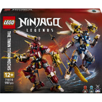 Конструктор LEGO Ninjago  Близнецы роботы-Титаны (71870)